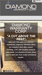 Mobile Screenshot of diamondwarrantycorp.com